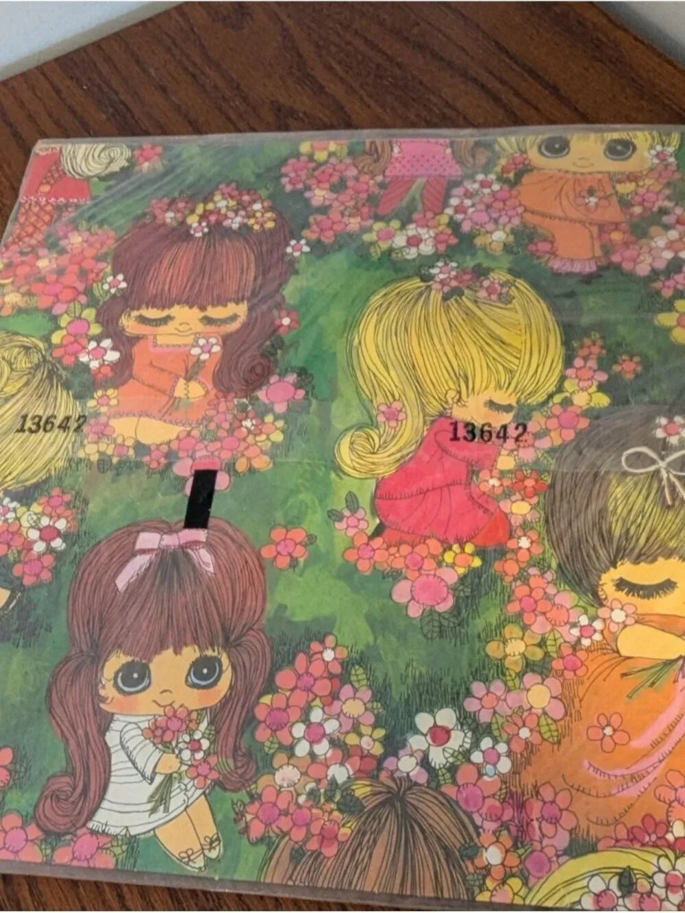 Vintage late paper